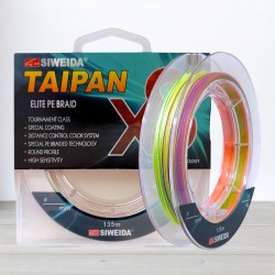 Шнур Siweida Taipan PE X8, 135м, 0,18мм